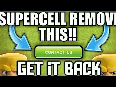HOW TO GET CONTACT US OPTION BACK IN CLASH OF CLANS | TRICK EXPLAINED IN HINDI