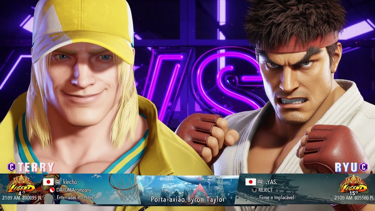 SF6 • Terry (kincho) vs Ryu (YAS.) | High Level Gameplay PS5