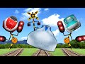 【踏切ダンス】リニア開通祈願で踊ってみた / 踏切アニメ / Train & Railroad Crossing - Maglev Train Dancing -