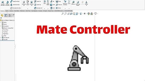 SolidWorks tutorial | Mate controller SolidWorks