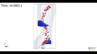 OT Diverter Chute Simulation (DEM method)