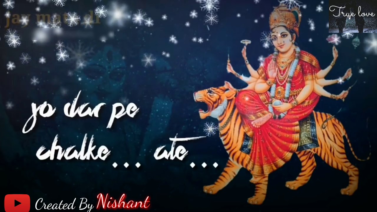 Aate Hai Har Saal Navrate Mata keHappy Navratri whatsapp status ll Created By Nishant