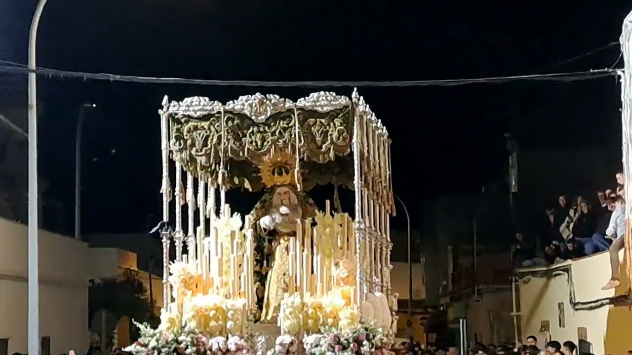 Recogida Cristo del Amor y Virgen de la Esperanza, Viernes Santo, La Línea 2025