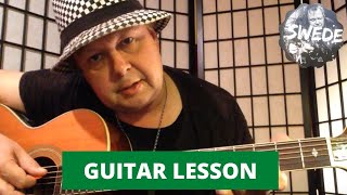 Whitesnake - Ain't No Love In the Heart Of The City - Guitar Lesson chords