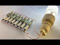 Experiment Free Electric Energy Generator Using 8 Spark Plug Work 100%