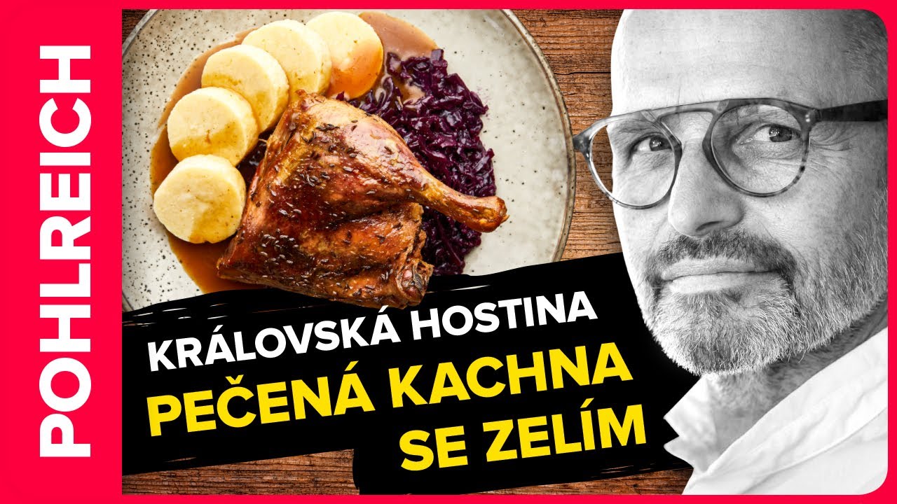 Dokonalá pečená KACHNA podle Zdeňka Pohlreicha | Recept se zelím a knedlíkem pro svatomartinské menu