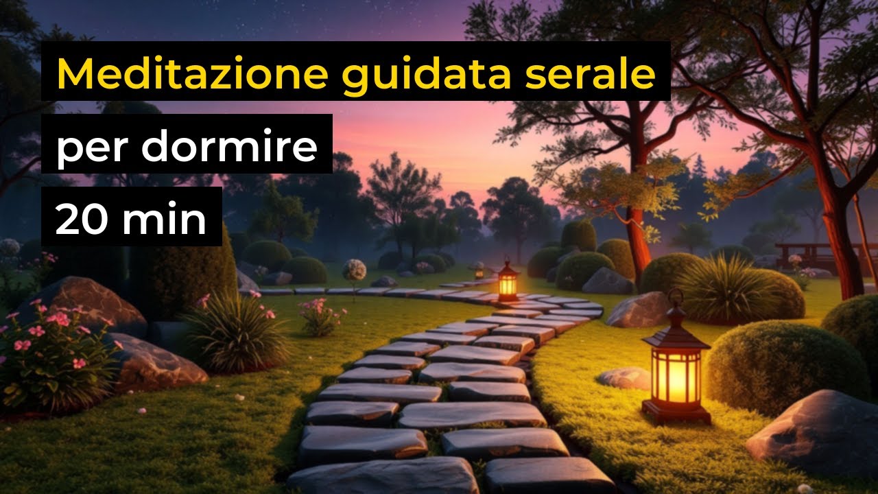 🌙 Meditazione guidata della sera per dormire - YouTube
