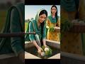 “Sisters’ Farm Adventure – Harvesting & Eating Shaljam 🌾”#ai#shorts#village