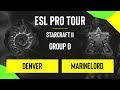 SC2 - Denver vs MarineLord - DreamHack SC2 Masters: Fall -  Group D - EU