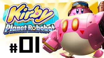 【OVERLOADED with FUN!】Kirby: Planet Robobot - Ep 1
