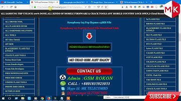 Symphony i15 Frp Bypass File  Only 13MB With SPD Flash Tool Frp Remove | Android Flash Firmware