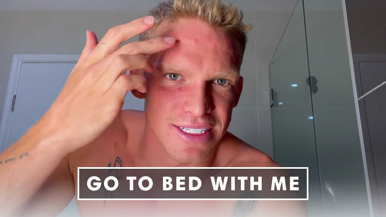 Cody Simpson's Nighttime Skincare Is All About HYDRATION | Go To Bed With Me | Harper's BAZAAR