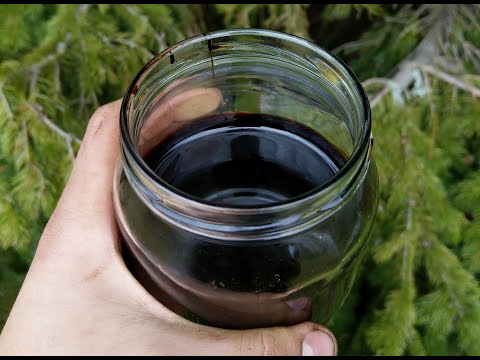 This is how you make a Birch tar!