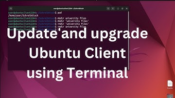 Updating and Upgrading Your Ubuntu Client Using Terminal