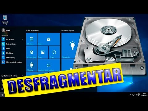 Como Desfragmentar el disco duro en Windows 10/8/7 | Sin programa