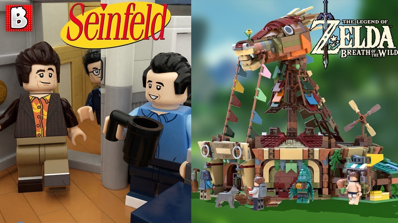 LEGO Seinfeld and Zelda BOTW IDEAS Get Voted In!!! LEGO News