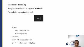 sampling method