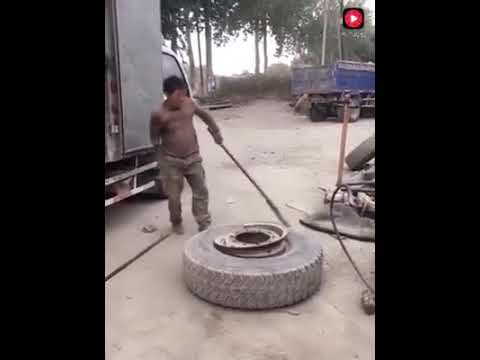 انسان مكافح في الحياة
