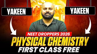 Yakeen 2.0 2026 - 1st Free Class of CHEMISTRY by SUDHANSHU SIR 🔥 || NEET 2026