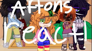 Afton's react to my Elizabeth video! || lazy..|| ELIZABETH ANGST(???) MY AU | READ DIS