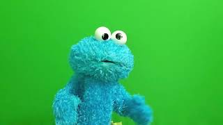 Free To Use Cookie Monster Puppet Green Screen Clips