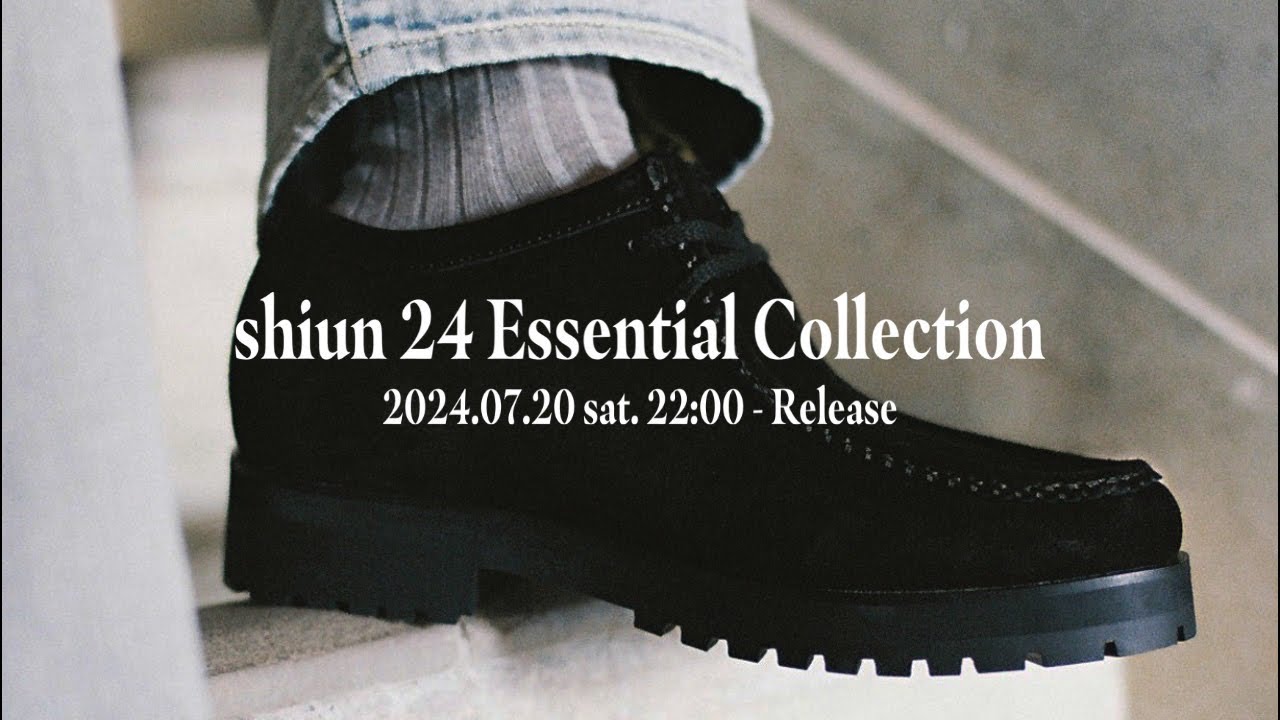 shiun サイズ選び手伝いますLive‼︎24essential - YouTube