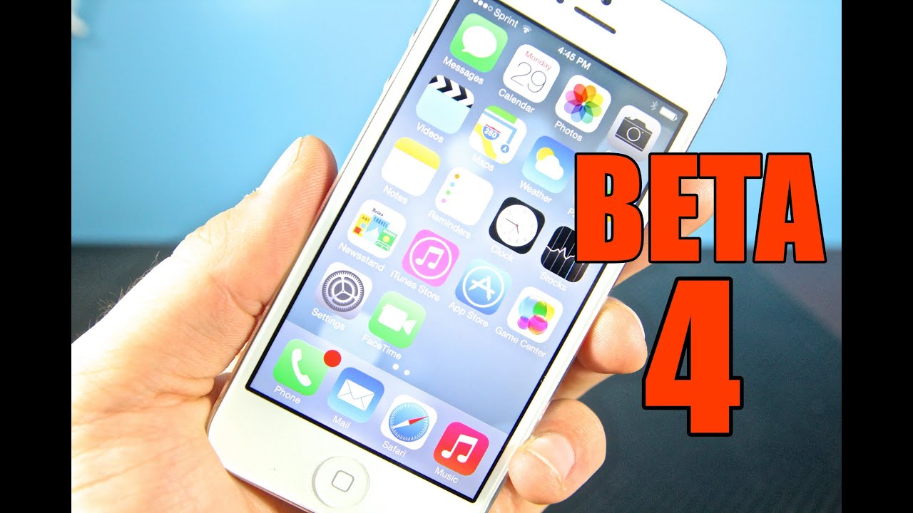 iOS 7 Beta 4 Released - What's New & How To Install For Free! - YouTube