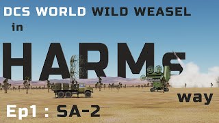 DCS WORLD | Wild Weasel Episode 1: Sa-2 Guideline