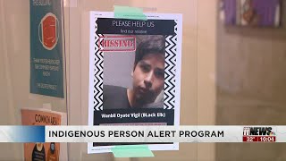 New Indigenous Person Alert for missing people