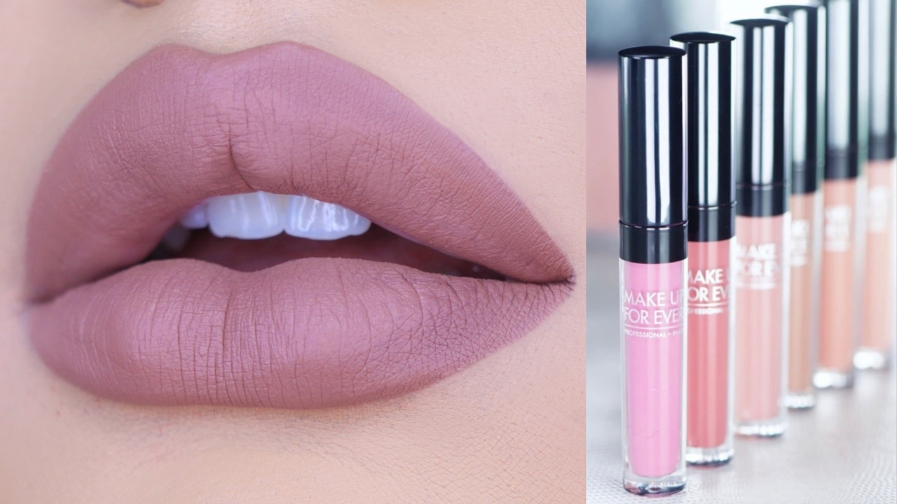 Make Up For Ever Artist Liquid Matte Lipsticks, Review, Try On + Swatches