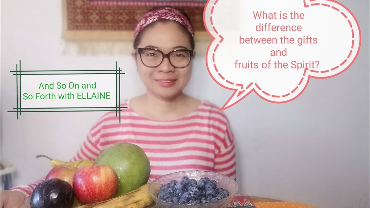 What is the difference between the gifts and fruits of the Holy Spirit