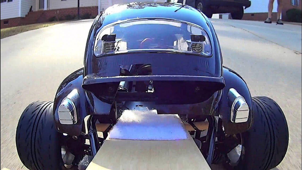 Electric Kyosho Baja Beetle Onboard With Front Rear Mounted Electric Kyosho Baja Beetle Onboard With Front Rear Mounted Cameras You