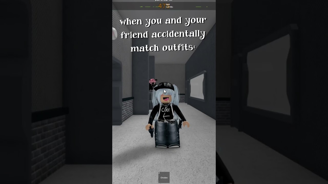 when you and your friend accidentally match outfits 😂