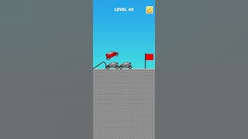 Draw Bridge puzzle level 43 #game #gameplay #gaming #games #shortvideo #shortsvideo #drawing #draw