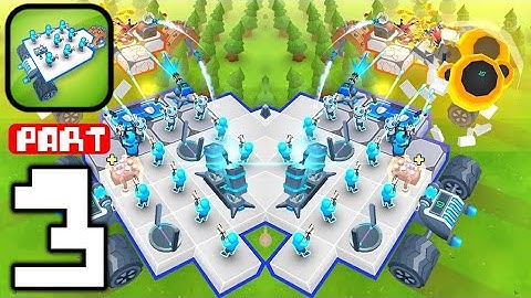 Engine Block Wars - Gameplay Walkthrough Part 3 Building Blocks For War (iOS,Android)