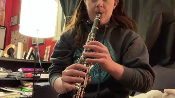 Clarinet Chromatic C scale