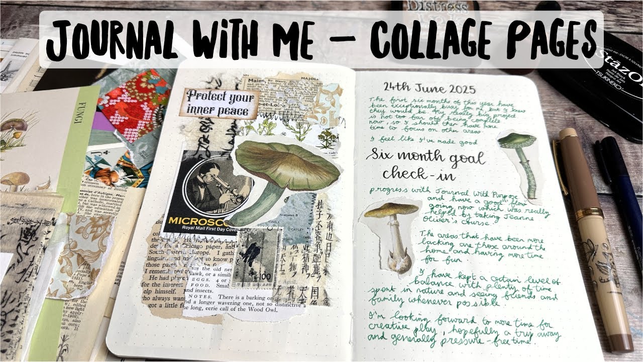 Journal With Me | Collage Pages