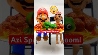 Lizard Crashes Mario's Meal Brain Rot #brainrot #mario #chaotic #memes #supermario #mariobros