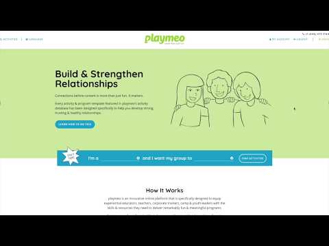 Introduction to playmeo's Group Games & Activity Database