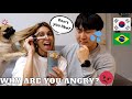 [AMWF] My Boyfriend got mad cause I bought expensive makeup *Prank on Korean Boyfriend*