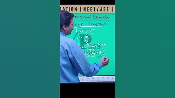 Dimensions of Plank Constant | Yogesh Sharma | #Shorts | Neet | Physics 365