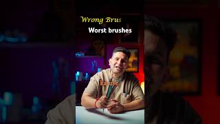 Best Brush for Acrylic Painting? Let’s Find Out! . #art #beginnerarttips #acrylictechniques