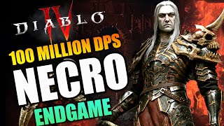 The BEST Diablo 4 Build | Perfected Necromancer End Game Build - Melt Elites! 25K Attack Power Build