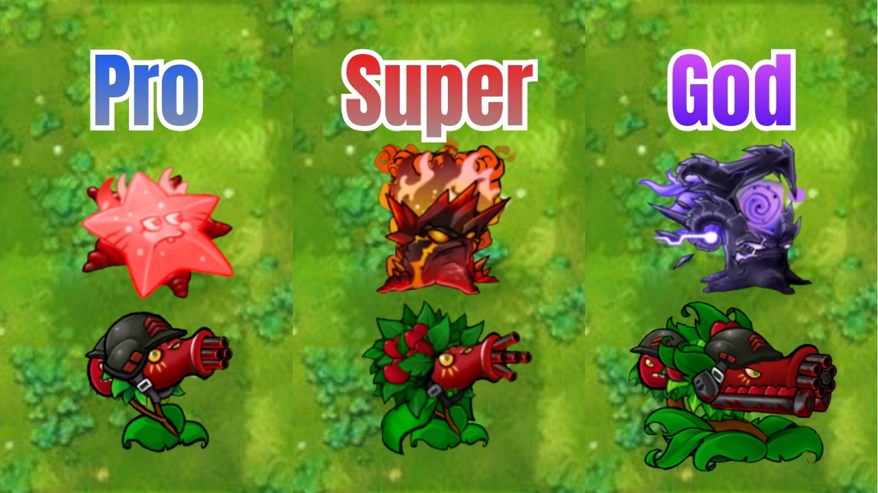 PvZ Fusion 3.4 - Team Ultimate Cherry Pea + Torchwood vs Armed Giant - Who Will Win?
