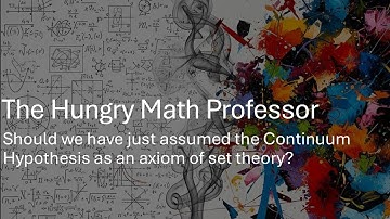 How the Continuum Hypothesis Could Have Been a Fundamental Axiom by Joel David Hamkins