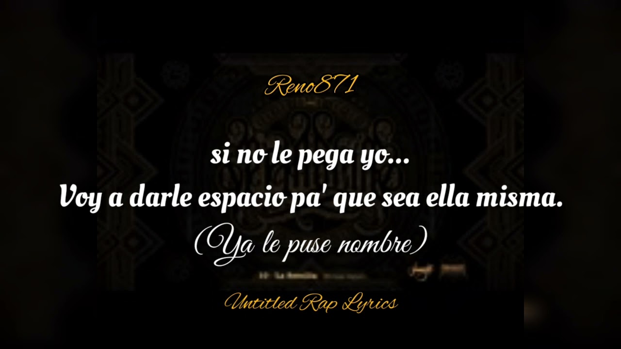 LA SEMILLA - RENO871* (Letra-Lyric) 2021