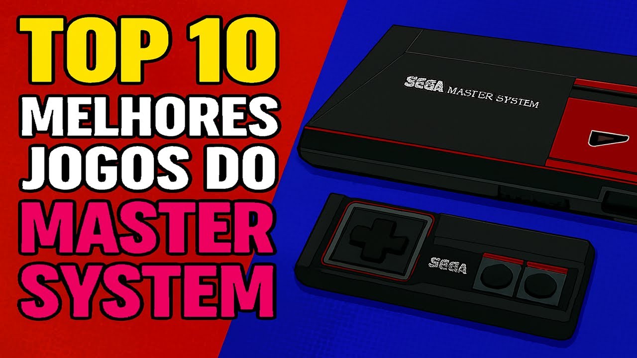 Top 10 Melhores Jogos de Master System Que Você PRECISA JOGAR!