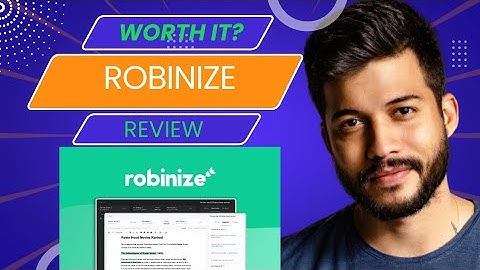 Robinize Review: Optimize your SEO content with the power of AI - Appsumo Deal