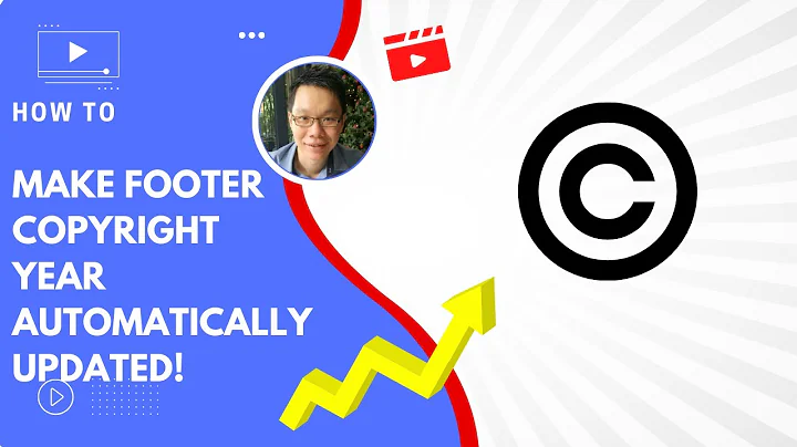 How to automatically update footer copyright year in WordPress site