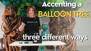 3 Ways to Accent a Balloon Tree